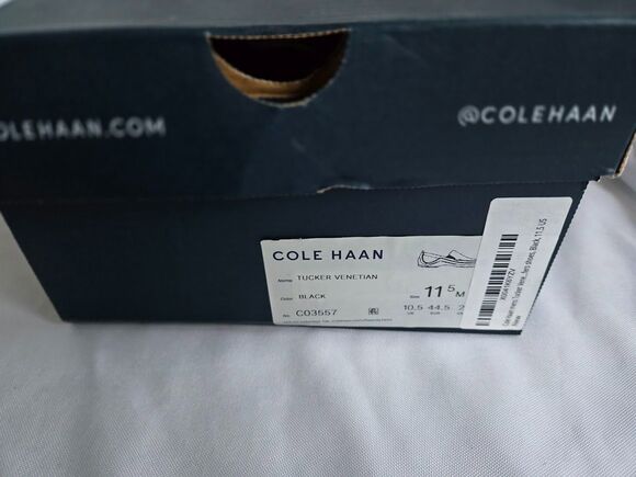Cole Haan Tucker Venetian Men\'s Loafer -C03557 Black - Size 11.5 M - NEW main image 4